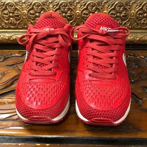 Nike Air Max 90, Red & White, sz. 8.5